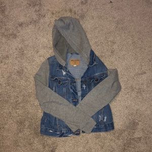 Hooded Jean Jacket